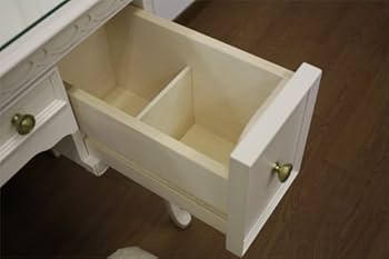 Amazon.co.jp: 東海家具工業 ドレッサー スツール付 フルールWH Amazon.co.jp: 東海家具工業 ドレッサー スツール付 フルールWH